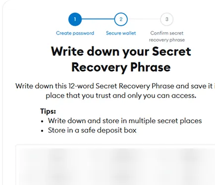 Verify Recovery Phrase